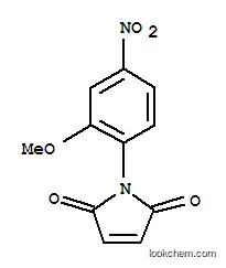 Molecular Structure of 184171-53-7 (1-(2-METHOXY-4-NITRO-PHENYL)-PYRROLE-2,5-DIONE)