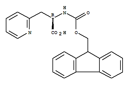 2-Pyridinepropanoicacid, a-[[(9H-fluoren-9-ylmethoxy)carbonyl]amino]-,(aR)-