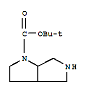 Molecular Structure of 185693-02-1 (Pyrrolo[3,4-b]pyrrole-1(2H)-carboxylicacid, hexahydro-, 1,1-dimethylethyl ester)