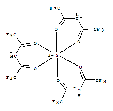 18911-76-7,YTTRIUM HEXAFLUOROACETYLACETONATE,Yttrium,tris(1,1,1,5,5,5-hexafluoro-2,4-pentanedionato)- (8CI); Yttrium, tris(1,1,1,5,5,5-hexafluoro-2,4-pentanedionato-O,O')-,(OC-6-11)-; Yttrium, tris(1,1,1,5,5,5-hexafluoro-2,4-pentanedionato-kO,kO')-, (OC-6-11)- (9CI);Tris(1,1,1,5,5,5-hexafluoro-2,4-pentanedionato)yttrium;Tris(1,1,1,5,5,5-hexafluoroacetylacetonato)yttrium; Tris(hexafluoroacetylacetonato)yttrium;Yttrium(III) hexafluoroacetylacetonate