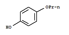 Molecular Structure of 18979-50-5 (Phenol, 4-propoxy-)