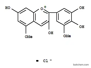 Molecular Structure of 19077-87-3 (Europinidin chloride)
