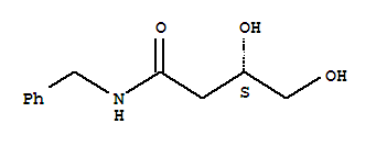 Butanamide,3,4-dihydroxy-N-(phenylmethyl)-, (3S)-