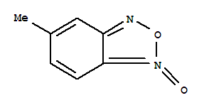 Molecular Structure of 19164-41-1 (2,1,3-Benzoxadiazole,5-methyl-, 1-oxide)