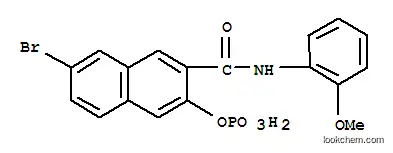 Molecular Structure of 1919-91-1 (NAPHTHOL AS-BI PHOSPHATE)