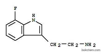Molecular Structure of 191927-74-9 (7-FLUOROTRYPTAMINE)