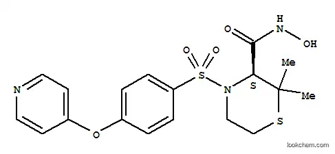 Molecular Structure of 192329-42-3 (Prinomastat)
