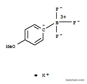 Molecular Structure of 192863-36-8 (Borate(1-),trifluoro(4-methoxyphenyl)-, potassium (1:1), (T-4)-)
