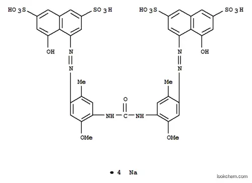 Molecular Structure of 1937-34-4 (tetrasodium 4,4'-[carbonylbis[imino(5-methoxy-2-methyl-4,1-phenylene)azo]]bis[5-hydroxynaphthalene-2,7-disulphonate])