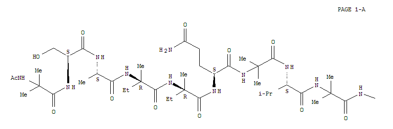 Molecular Structure of 195258-26-5 (Trichorzin PA IX (9CI))