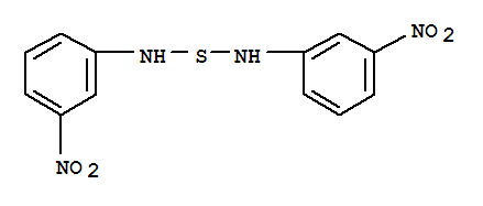 Molecular Structure of 19552-05-7 (Sulfoxylic diamide,N,N'-bis(3-nitrophenyl)- (9CI))