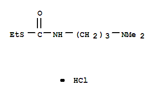 Carbamothioic acid,N-[3-(dimethylamino)propyl]-, S-ethyl ester, hydrochloride (1:1)