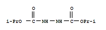 Molecular Structure of 19740-72-8 (1,2-Hydrazinedicarboxylicacid, 1,2-bis(1-methylethyl) ester)