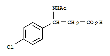 N-Acetyl-2-(4-chlorophenyl)-DL-beta-alanine