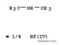 Molecular Structure of 19782-68-4 (TETRAKIS(DIMETHYLAMIDO)HAFNIUM(IV),)
