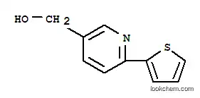 Molecular Structure of 198078-57-8 ((6-THIEN-2-YLPYRID-3-YL)METHANOL)