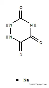 Molecular Structure of 20029-35-0 (5-MERCAPTO-6-AZAURACIL SODIUM SALT)