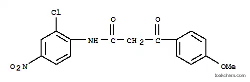 Molecular Structure of 20043-88-3 (alpha-(4-Methoxybenzoyl)-2-chloro-4-nitroacetanilide)
