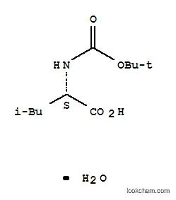 Molecular Structure of 200936-87-4 (N-(TERT-BUTOXYCARBONYL)-L-LEUCINE)