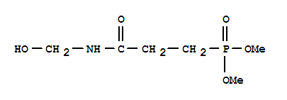 3-(Dimethylphosphono)-N-methylolpropionamide