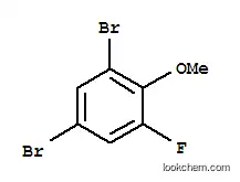 Molecular Structure of 202982-75-0 (2,4-DIBROMO-6-FLUOROANISOLE)