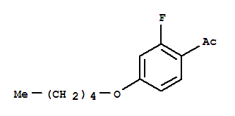 Ethanone,1-[2-fluoro-4-(pentyloxy)phenyl]-