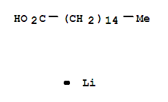 Hexadecanoic acid,lithium salt (1:1)