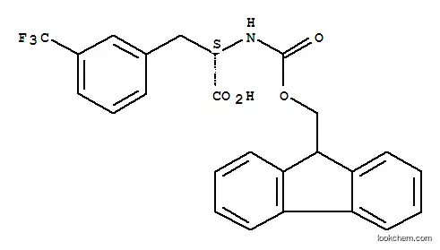 Molecular Structure of 205526-27-8 (FMOC-L-3-Trifluoromethylphe)