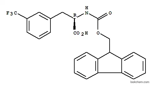 Molecular Structure of 205526-28-9 (FMOC-D-3-Trifluoromethylphe)