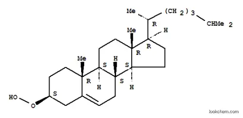 Molecular Structure of 2058-59-5 (cholesteryl ester hydroperoxide)
