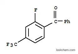 Molecular Structure of 207974-08-1 (2-FLUORO-4-(TRIFLUOROMETHYL)BENZOPHENONE)