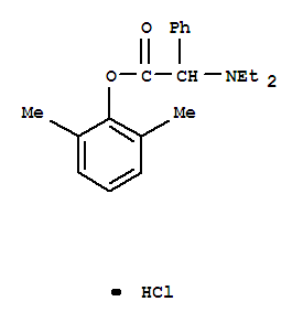 [2-(2,6-dimethylphenoxy)-2-oxo-1-phenylethyl]-diethylazanium chloride