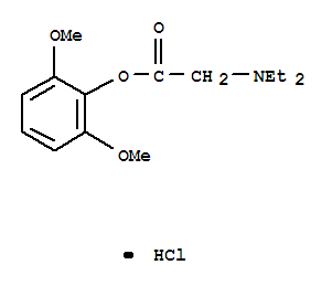 [2-(2,6-dimethoxyphenoxy)-2-oxoethyl]-diethylazanium chloride