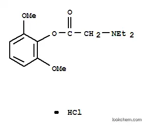 N,N-Diethylglycine 2,6-dimethoxyphenyl ester hydrochloride