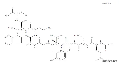 Molecular Structure of 20994-83-6 (CAERULEIN (DESULFATED))