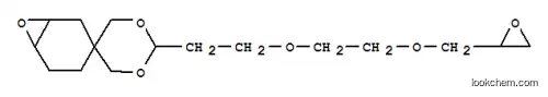 Molecular Structure of 2155-38-6 (2-[2-[2-(oxiranylmethoxy)ethoxy]ethyl]spiro[1,3-dioxane-5,3'-[7]oxabicyclo[4.1.0]heptane])