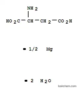 Molecular Structure of 215528-79-3 (DL-Aspartic acid magnesium salt tetrahydrate)