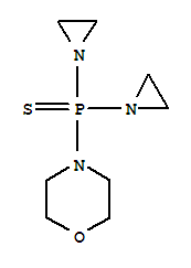 Morpholine,4-[bis(1-aziridinyl)phosphinothioyl]-