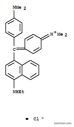 Molecular Structure of 2185-86-6 (Basic Blue 11)