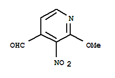 2-Methoxy-3-nitro-4-pyridinecarboxaldehyde