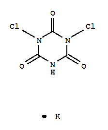 1,3,5-Triazine-2,4,6(1H,3H,5H)-trione,1,3-dichloro-, potassium salt (1:1)