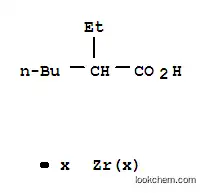 Molecular Structure of 22464-99-9 (Zirconium 2-ethylhexanoate)