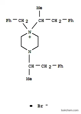 Molecular Structure of 23111-70-8 (1-benzyl-1,4-bis(1-phenylpropan-2-yl)-2,3,5,6-tetrahydropyrazine bromide)