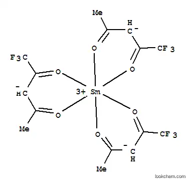 Molecular Structure of 23301-82-8 (SAMARIUM TRIFLUOROACETYLACETONATE)