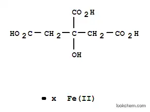 Molecular Structure of 23383-11-1 (citric acid, iron(2+) salt)