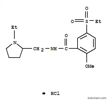 Molecular Structure of 23694-17-9 (Sultopride hydrochloride)