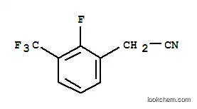 Molecular Structure of 239087-10-6 (2-FLUORO-3-(TRIFLUOROMETHYL)PHENYLACETONITRILE)