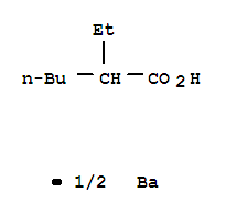 Hexanoic acid,2-ethyl-, barium salt (2:1)