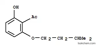 Molecular Structure of 249278-25-9 (1-[2-HYDROXY-6-(ISOPENTYLOXY)PHENYL]ETHAN-1-ONE)