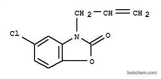 Molecular Structure of 24963-36-8 (3-Allyl-5-chlorobenzoxazol-2(3H)-one)
